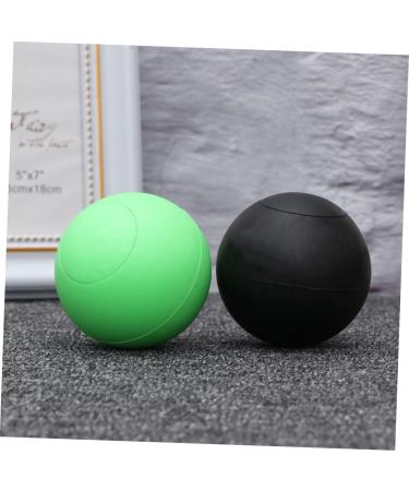 Frcolor 4-Piece Elastic Back Roll Massage Balls - Fitness & Muscle Relaxation Yoga Balls for Fascia Massage - Multi-Colored - Buy Online on GoSupps.com