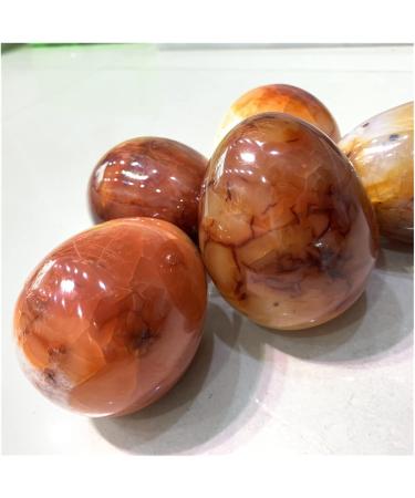 Crystal Natural high qualiy Crystals Stones red Agate Palm Carnelian Stones Shaped 1pc Stone Collection 1pcs Around60-90mm - Buy Online on GoSupps.com