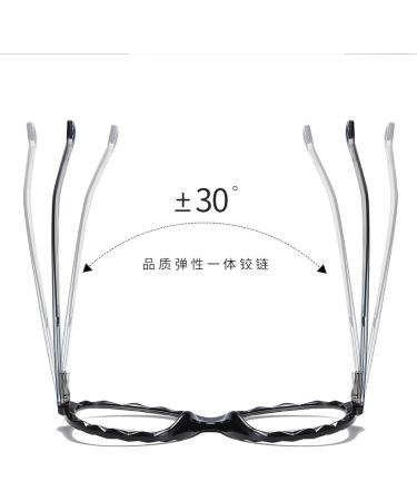 SERONI Blue Light Blocking Glasses for Women & Men - TR90 Round Frame Anti-UV Clear Lens 54mm for Computer & Reading - Buy Online on GoSupps.com