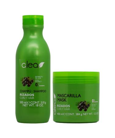 Alea Curly Hair with Acai Extract Shampoo + Mask"Set"
