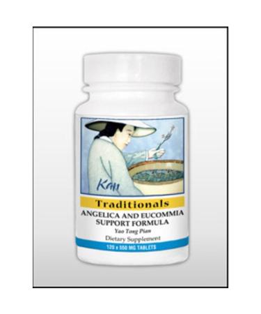 Kan Herbs Angelica and Eucommia Support 120 Tabs