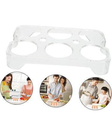 jojofuny Egg Storage Box Plastic Container Mustard Deviled Egg Tray Egg Storage Case Platter Refrigerator Assorted Color 14.8x9.7x2cm - Buy Online on GoSupps.com