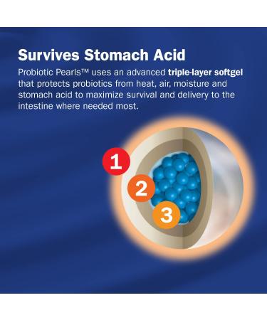 Nature's Way Probiotic Pearls - Immune Support & Digestive Regularity - 30 Softgels - Buy Online on GoSupps.com