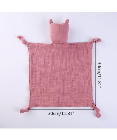 ShapeW Baby Pacifier & Teether Blanket - Soft Animal Cats Bib for Infants | Comfort Sleeping & Breastfeeding Toy - Buy Online on GoSupps.com