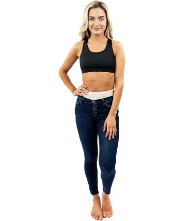 ContourMD Post-Surgical Mid Calf Compression Pant | 2 Lycra Thigh Slim Style 1 XL Beige - Ideal for Recovery & Comfort - Buy Online on GoSupps.com