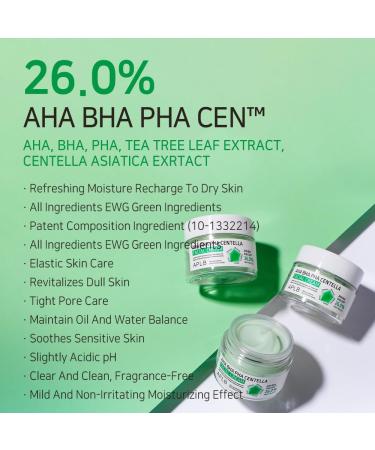 APLB AHA BHA PHA Centella Facial Cream - 26% Exfoliant for Deep Hydration & Revitalization | Korean Skincare for Improved Skin Texture - Buy Online on GoSupps.com
