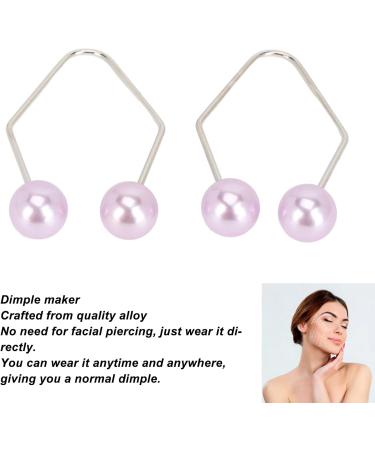 Dimple Maker 2 Pairs Trainer to Create Dimples on the Face and Cheeks Innovative Tool to Improve Your Smile and Strengthen Facial Muscles (PURPLE) - Buy Online on GoSupps.com