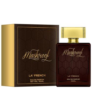 DJ Mashroof Oud Perfume for Men and Women 100ml | Premium Luxury Arabic & French Notes Perfume with Oud Musk Cedarwood Rose Jasmine Sandalwood Woody Fragrance Scent | Long Lasting