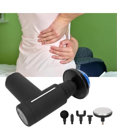 Portable Electrical Massage Device - Adjustable Handheld Percussion Massager with Cold Compress (Black) - International Shipping Available - Buy Online on GoSupps.com