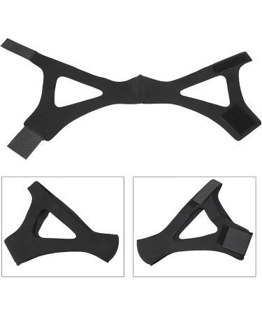 TOUISEDGI Chin Strap: Anti Snore Belt for Men and Women - Stop Snoring with Apnea Jaw Support Solution (Black) - Buy Online on GoSupps.com