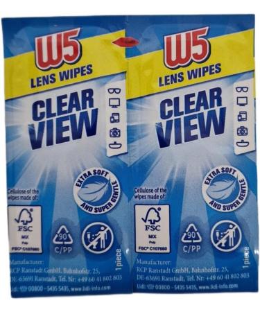 Multi-Purpose Cleaning Wipes - 1 Box (54 Items) for Glasses, Cameras, Binoculars, Mirrors, Screens, Phones, iPhone, Android - Buy Online on GoSupps.com