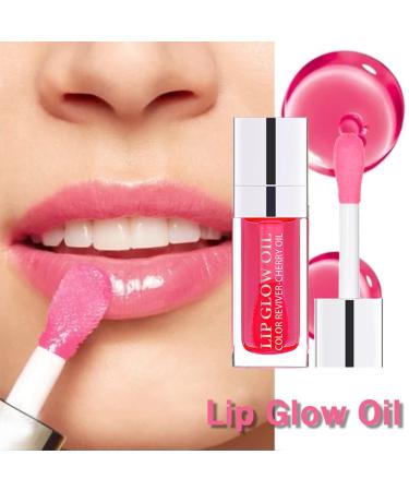 Hydrating Plumping Lip Oil Duo - Pink & Cherry | Moisturizing, Non-Sticky Lip Care - Buy Online on GoSupps.com