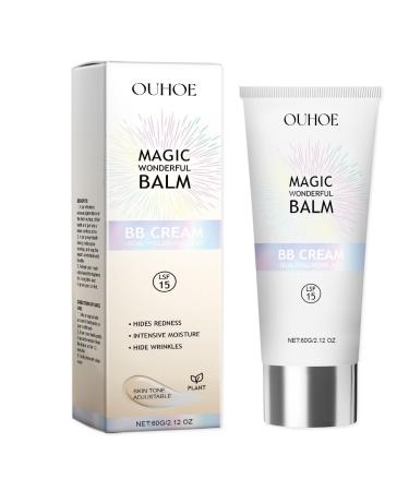 Generic SPF Tinted Moisturizer Face BB Cream Tinted Moisturize For Face Full-Coverage Foundation Primer BB Cream Skin Perfecting Beauty Balm with Broad SPF 30 Medium (1 Pc)