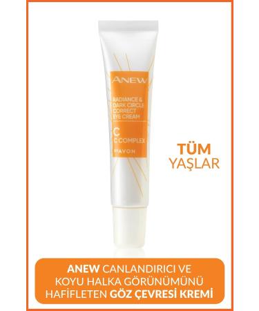 Anew Radiance & Dark Circle Corrector Eye Cream C Complex 15ml Boxed & Sealed - Buy Online on GoSupps.com
