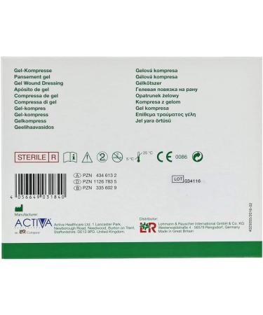 Buy Suprasorb G Gel Compress 5x6.5 cm - Optimal Wound Care Solution - Fast International Shipping - Buy Online on GoSupps.com