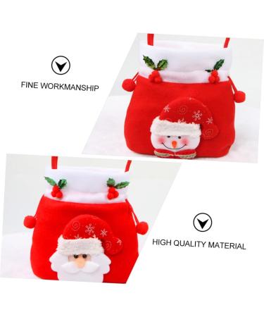 Alipis 2pcs Candy Tote Storage Bag Bags Storage Case Christmas Pouch Brushed Cloth Child Christmas Bag - Buy Online on GoSupps.com