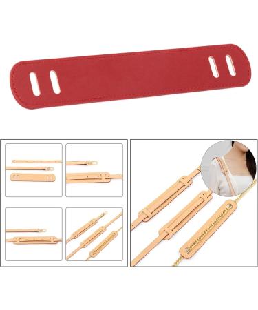 ChiuTiaro Leather Shoulder Strap Pad Shoulder Rest Replacement for Laptop Case Tote Purses Red S - Buy Online on GoSupps.com