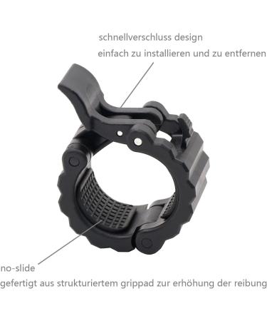 Strainho Quick Closure Dumbbell Collars - 25mm 28mm 30mm & 50mm Barbell Clips | Durable Dumbbell Bar Clips for Secure Workouts - Buy Online on GoSupps.com