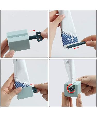 Toothpaste Squeezer Manual Rotate Toothpaste Tube Squeezers Dispenser Roller Multi-Purpose Rolling Toothpaste Holder Stand Saves Toothpaste Creams Paint for Bathroom /246 (Color : Pink) - Buy Online on GoSupps.com