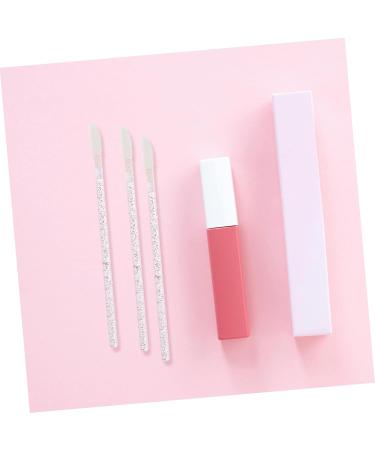 250pcs Crystal Lip Brushes - Versatile Lip Applicators for Eyelash Extensions & Nail Polish | Perfect for Lip Gloss & Lipstick Replacement - Buy Online on GoSupps.com
