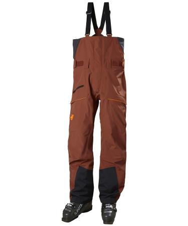Helly Hansen Men's Pants SOGN Bib Shell Pants S Redwood Melange