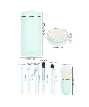 Portable Makeup Brush Set - Soft Skin-Friendly Loose Powder & Eyeshadow Brushes for Flawless Application - Buy Online on GoSupps.com