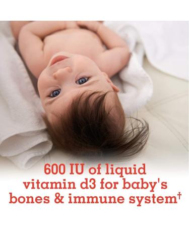 Garden of Life Baby Vitamin D3 Liquid 1.9 fl oz - Essential Immune Support & Healthy Development - Buy Online on GoSupps.com
