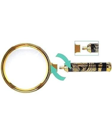 Portable Magnifier 10X 60mm Portable Handheld Magnifier for Newspaper Book Reading ES for Reading Full of Stars - Buy Online on GoSupps.com