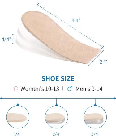 Welnove Adjustable Orthopedic Heel Lift - Premium Heel Pads for Leg Length Discrepancies Heel Spurs Pain Relief & Sports Injuries - Buy Online on GoSupps.com
