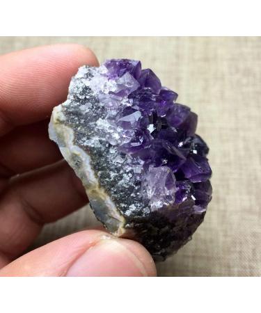 Natural Purple Amethyst Quartz Crystal Cluster Specimen - Buy Online on GoSupps.com