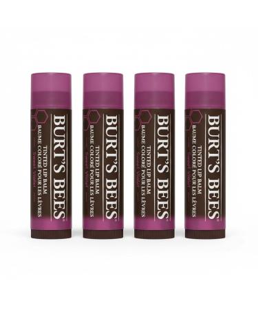 Burt's Bees Sweet Violet Tinted Lip Balm with Shea Butter & Botanical Wax 100% Natural Origin (4)