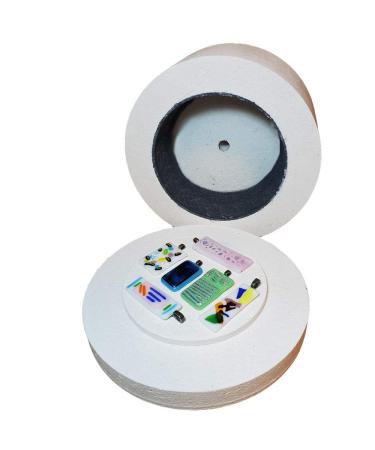 Large Microwave Jewelry Kiln for Glass Fusing 7.75" Diameter x 4.5" H