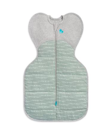 Love To Dream Swaddle UP Baby Sleeping Bag Self-Soothing Swaddles for Newborns Improves Sleep Snug Fit Helps Calm Startle Reflex New Born Essentials for Baby Warm 16-20 C 6-8.5kg Blue Medium (6-8.5kg) Olive