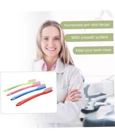 Ultechnovo 48 PC Soft Cleaning Toothbrush Set for Children - Portable Manual Travel Toothbrushes | Extra Solid Gums Care | 4 Pack - Buy Online on GoSupps.com