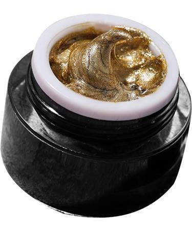 Golden Detailing Gel DIY Glitter Metallic Line Nail Gel 3D Fine Line Manicure Gel for Manicure Salon & Nail Enthusiasts - Buy Online on GoSupps.com