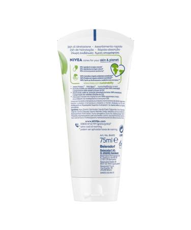 NIVEA Naturally Good Hand Cream 75ml - 98% Natural Ingredients & Aloe Vera for Soft Smooth Skin | International Shipping - Buy Online on GoSupps.com