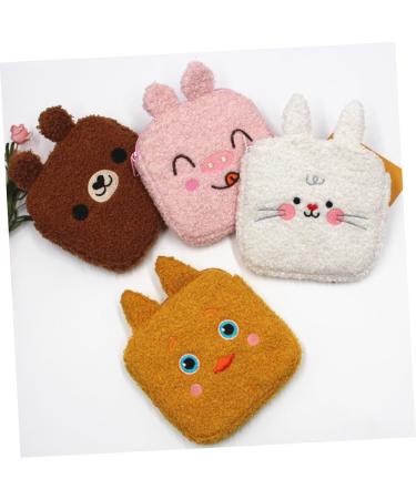 Period Bag 4Pcs napkin storage bag toiletry bag for travel pad bag Adorable Storage Bags fur Menstrual Pad Bag - Buy Online on GoSupps.com