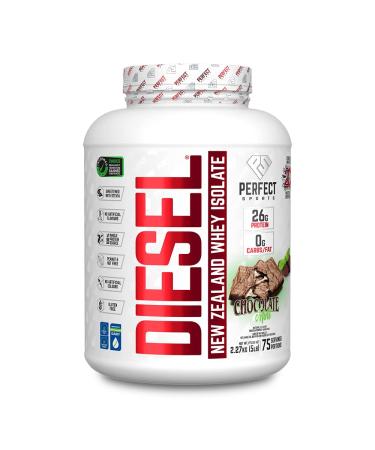 DIESEL - New Zealand Whey Protein Isolate 5lb Chocolate Mint Chocolate Mint 2.27 kg (Pack of 1)