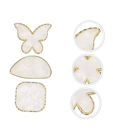 3pcs Nail Art Ring Palettes - Color Holders & Mixing Trays for Manicure | Nail Polish Tools - Buy Online on GoSupps.com