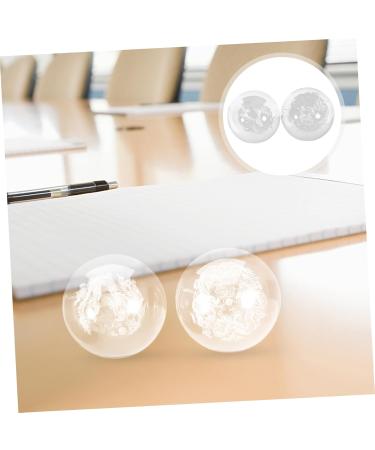 Buy BUIFULSIC 2-St Healthy Massage Balls - Hand Massager for Seniors | Home Decor & Hand Exercise Tools | Glass Rolling Sports Balls - Buy Online on GoSupps.com