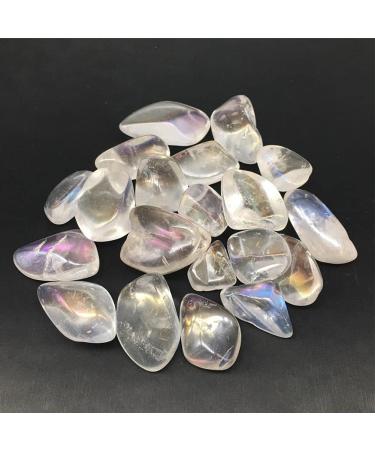 Gift for Family Angel Aura Quartz Crystals Tumbled Stones Natural Reiki Home Decor Modern Lucky Stone Raw Stones and Minerals Stone Mineral Specimen