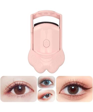 Qukaim Electric Eyelash Curler Heated Eyelash Curler USB 2 Temperature Modes Rechargeable Handheld Electric Eyelash Curler Pink - Buy Online on GoSupps.com