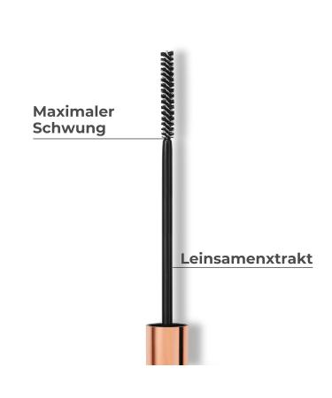 M. Asam Magic Finish 360 Lengthening Mascara Deep Black - Extra Narrow Brush for Definition & Extension - 7ml International Shipping Available - Buy Online on GoSupps.com