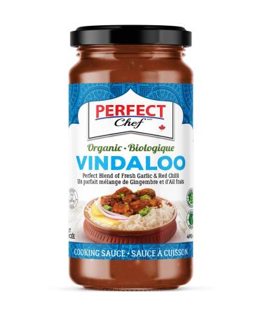 Perfect Chef Organic Vindaloo Indian Cooking Sauce (12-Pack) 12 x 490ml
