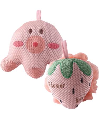 Beaupretty 6 Pcs Cartoon Bath Ball Scrubber - Exfoliating Shower Loofah Set for Refreshing Bath Experience - Buy Online on GoSupps.com