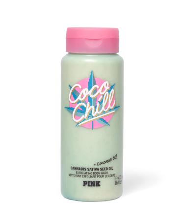 Victoria's Secret Pink Coco Chill Exfoliating Body Wash with Coconut Oil