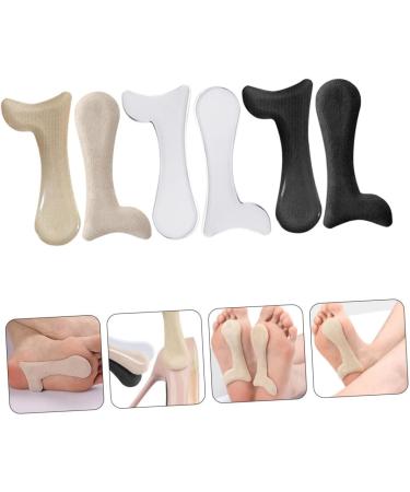 FOMIYES Arch Support Pads - 3 Pairs High Heel Shoe Inserts for Men | Arch Support Insoles & Inserts for Optimal Comfort - 12.20X5.50X0.50CM - Buy Online on GoSupps.com