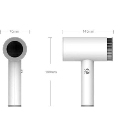 Portable Cordless Hair Dryer Wireless Hair Dryer USB Rechargeable Blow Dryer Quick Drying & Low Noise Suitable for Families Pregnant Women Children - Buy Online on GoSupps.com