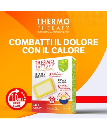 Thermo Therapy Neck Pain Relief - Refill Pack with 6 Heat Pads | Fast International Shipping - Buy Online on GoSupps.com
