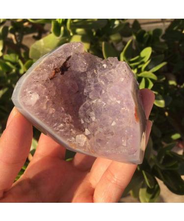 Natural Agate Amethyst Crystal Amethyst Cluster Specimen s - Buy Online on GoSupps.com